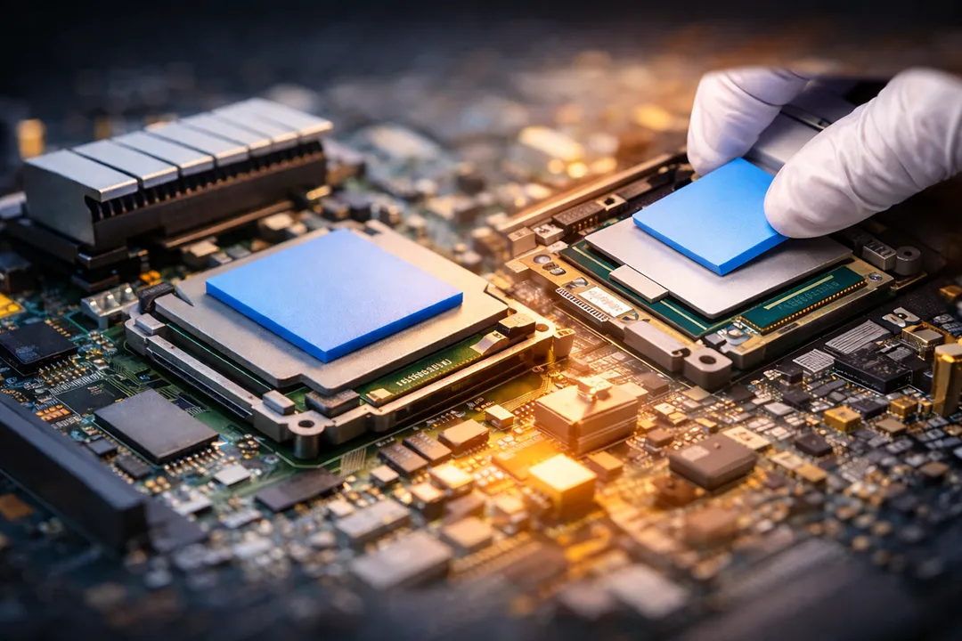 thermal pad application